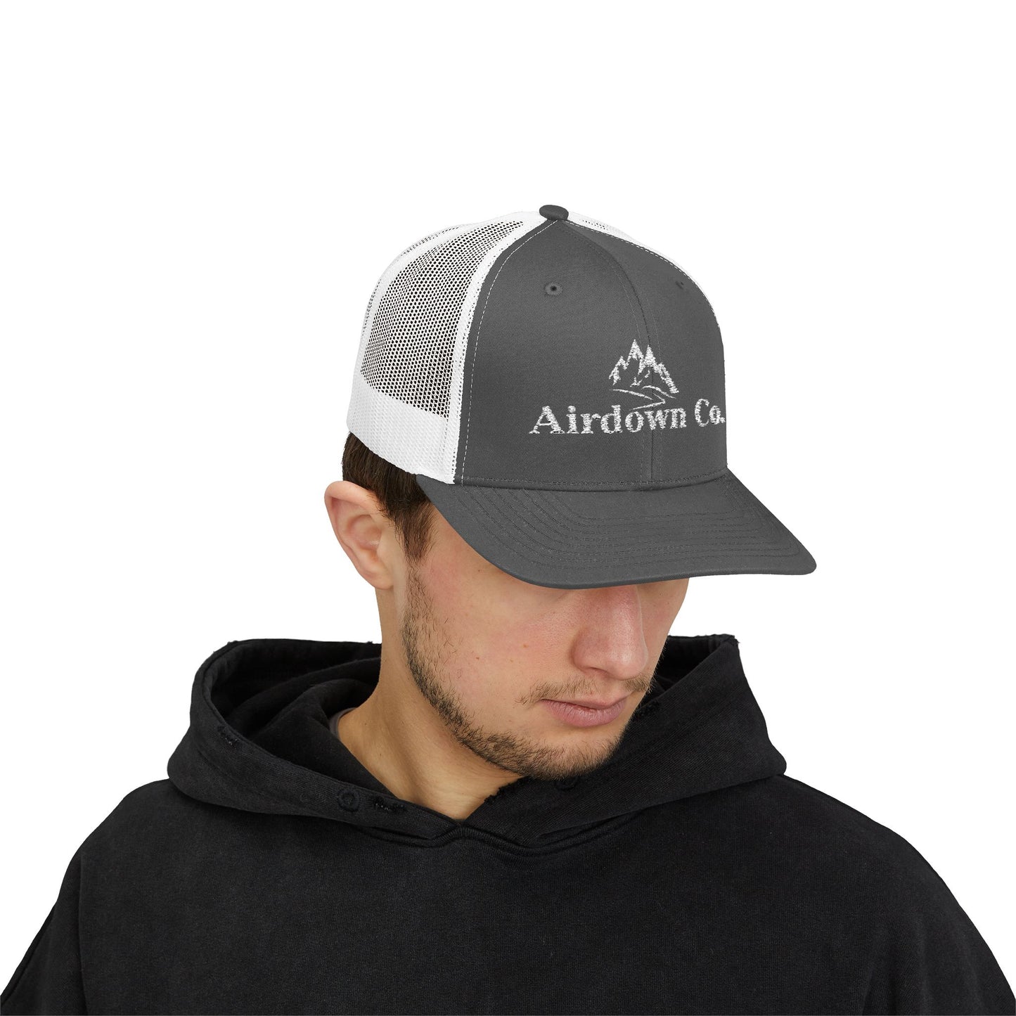 Airdown Co. Mountain Snapback Trucker Cap - Adventure Ready Hat