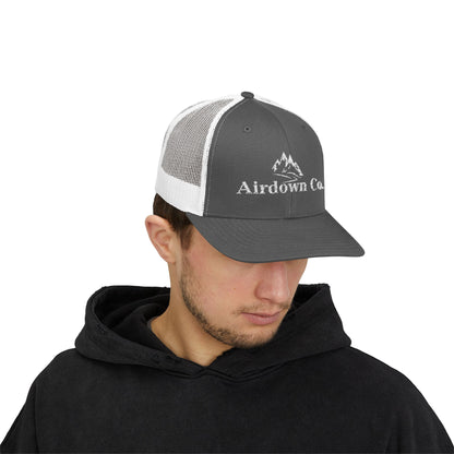 Airdown Co. Mountain Snapback Trucker Cap - Adventure Ready Hat