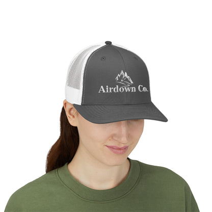 Airdown Co. Mountain Snapback Trucker Cap - Adventure Ready Hat