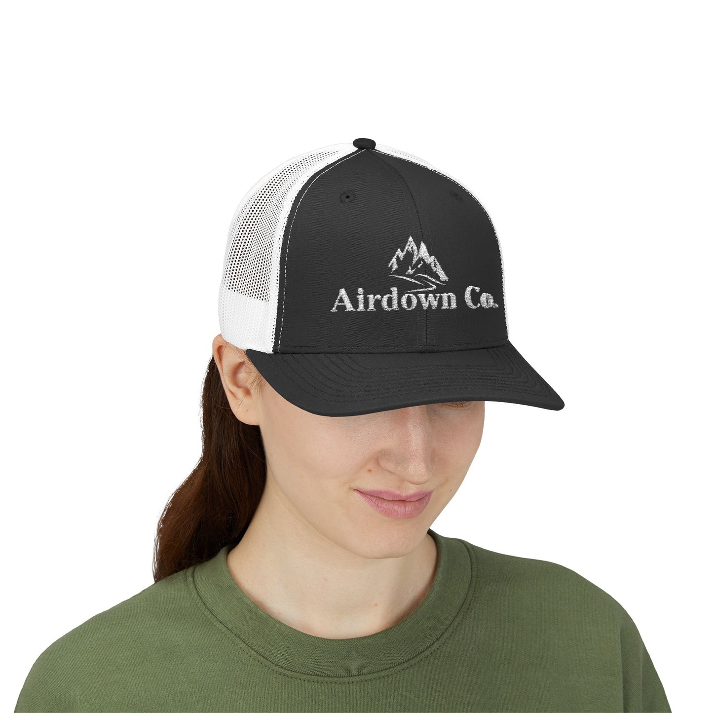 Airdown Co. Mountain Snapback Trucker Cap - Adventure Ready Hat