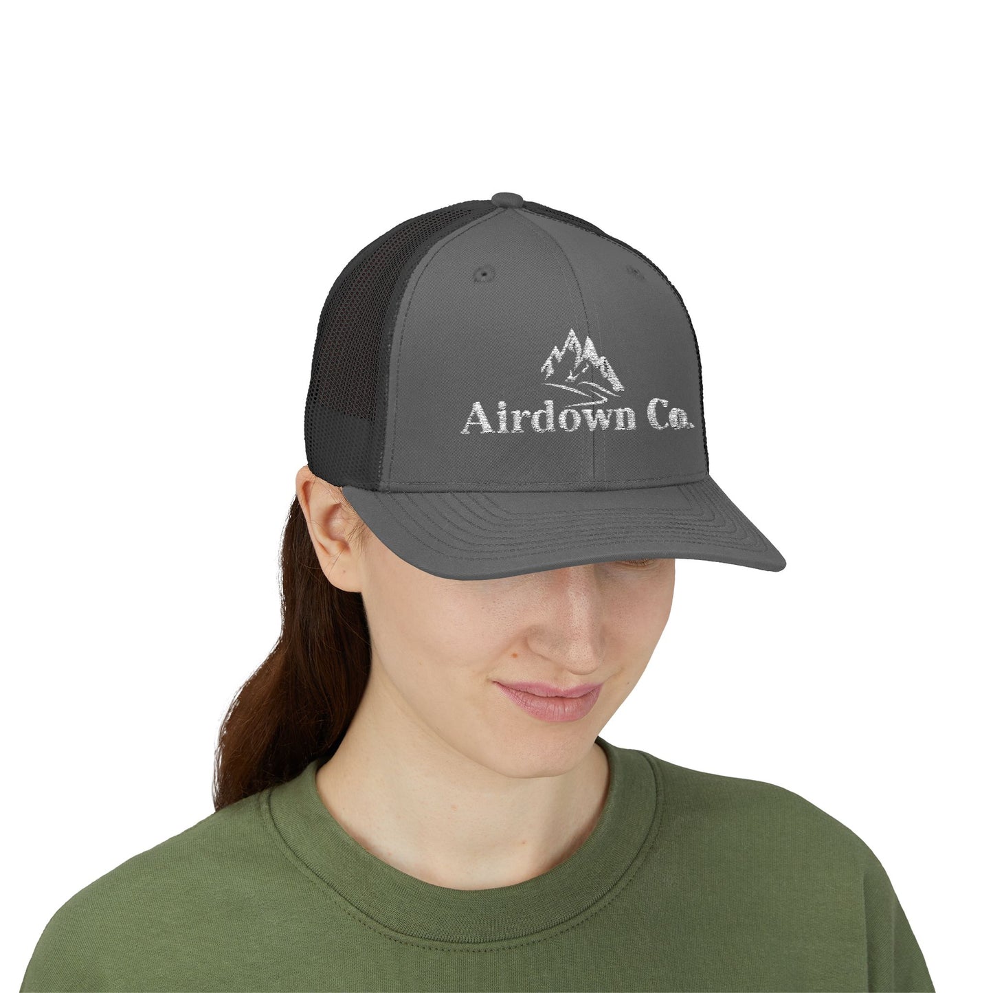 Airdown Co. Mountain Snapback Trucker Cap - Adventure Ready Hat